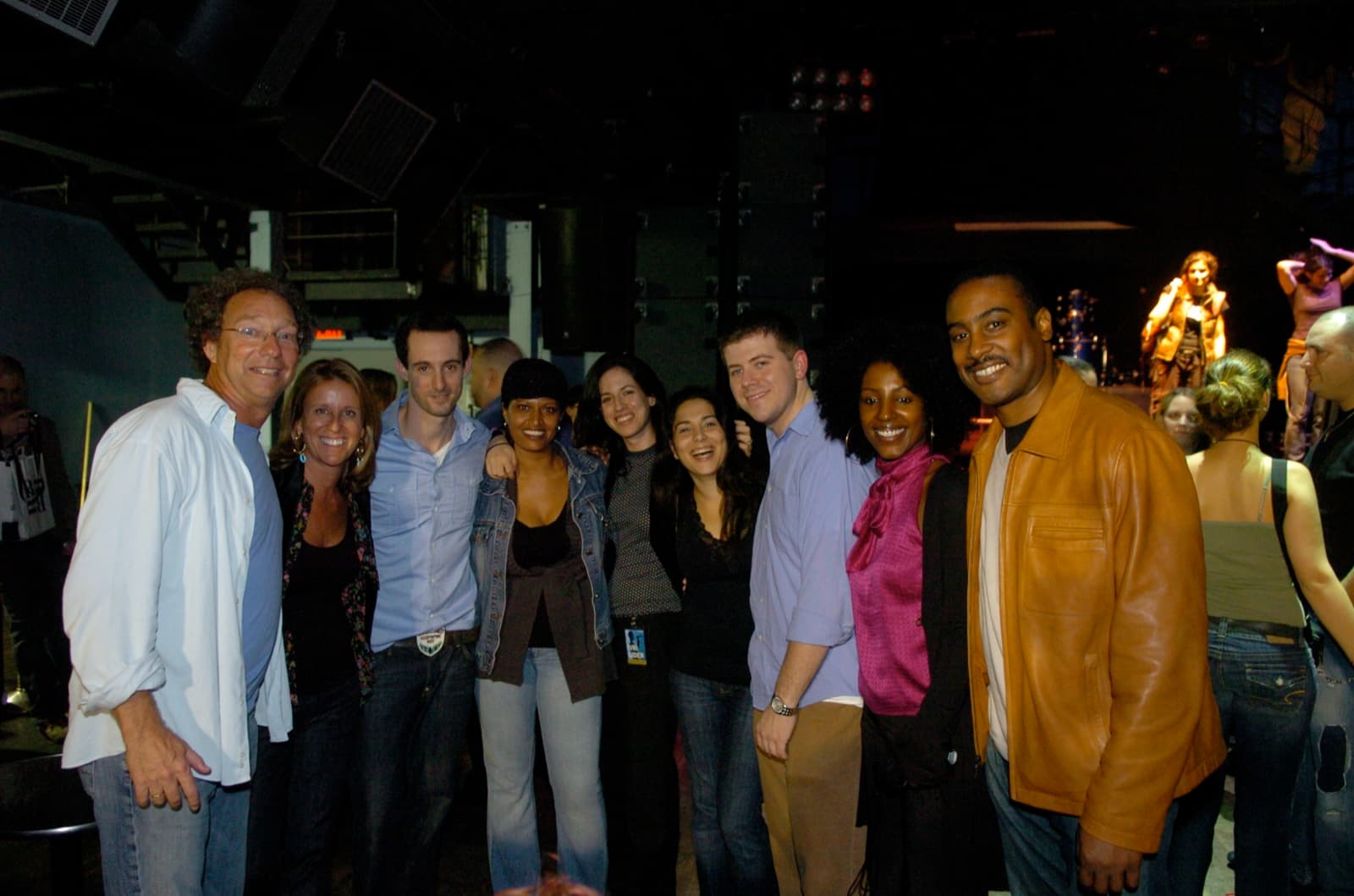 Joey and Carol Low with a group of attendees at the venue.